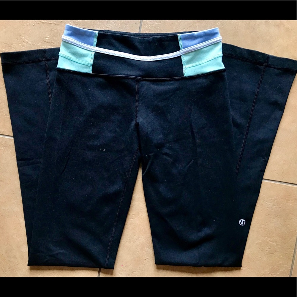 Reversible full length flare leggings